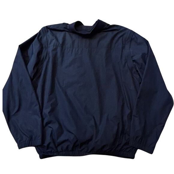 Brooks Brothers St. Andrews Links Pullover Windbreaker Navy Blue Logo XXL Men's - Picture 3 of 9